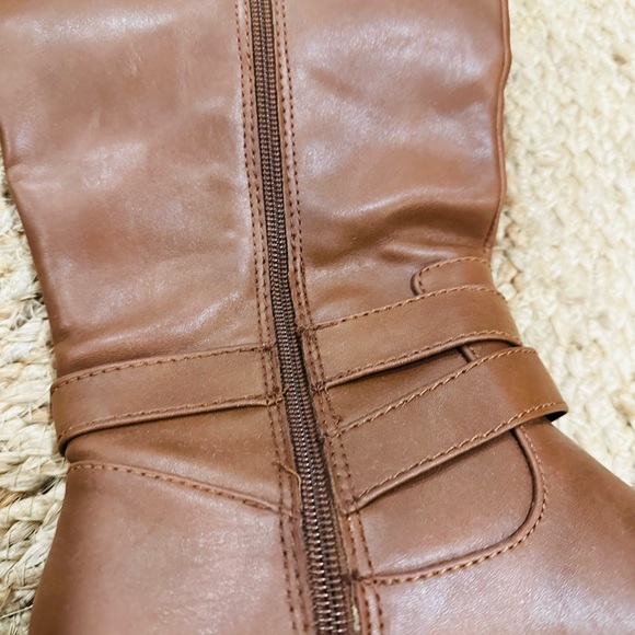 Lower East Side Brown Tall Boots - Picture 8 of 14